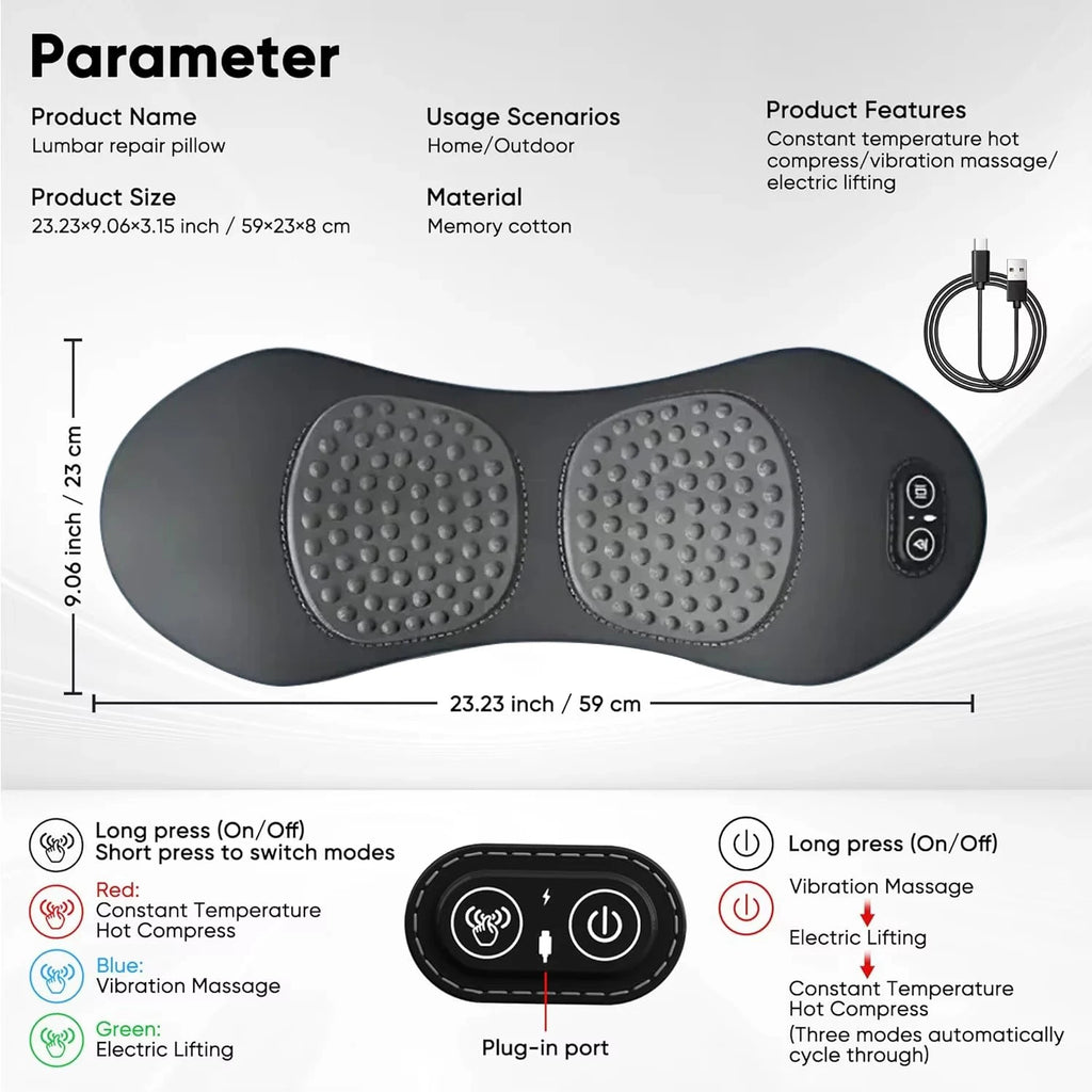 SpineVital™ TriFlex Massager